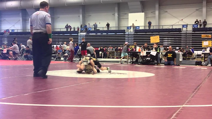 Luke wrestling Stevo - Gene Mills Eastern National...