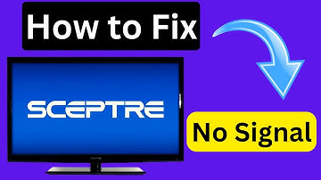 How to Fix Sceptre Tv HDMI No Signal || Sceptre Monitor No Signal