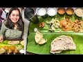 SOUTH INDIAN THALI on BANANA LEAF | South Indian Food in Mumbai