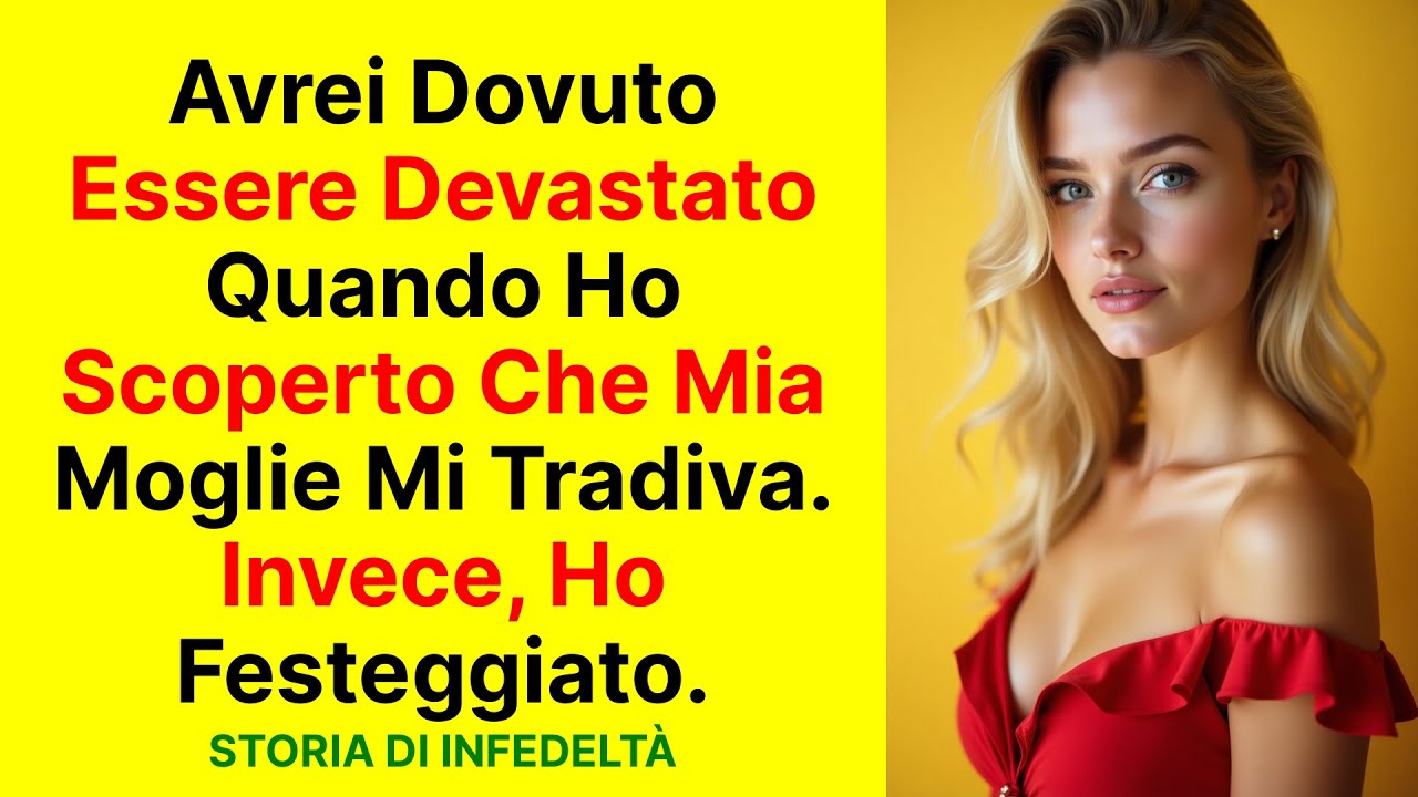 Avrei dovuto essere devastato quando mia moglie ha distrutto il nostro matrimonio. Invece, ho...