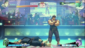 SSF4 AE 2012 Ranked lessthanpotf (Ryu) vs zackry0414 (Blanka)