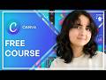 Free Canva Beginner Course (2025 NEWEST UPDATES Tutorial)