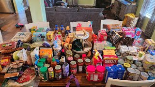 Once a Month Grocery Haul For Our Large Family of Eight!!