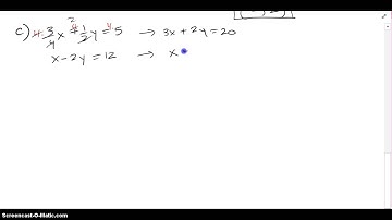 4.2 Substitution & Elimination Methods