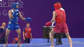 Wushu Sanda Asian Games 2023 - China Vs Viatinã 56kg / KungFu Sanshou/ Chinese Kick Boxing screenshot 4