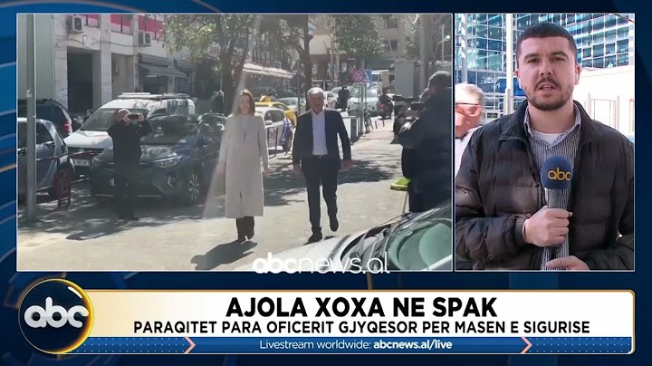 Ajola Xoxa, në SPAK, paraqitet para oficerit gjyqësor për masën e sigurisë | ABC News Albania
