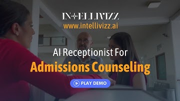 AI receptionist for Admissions Counseling Demo - Intellivizz AI