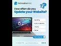 How often do you update your website #uiuxdesign  #business #webdevelopment #wordpressdevelopment