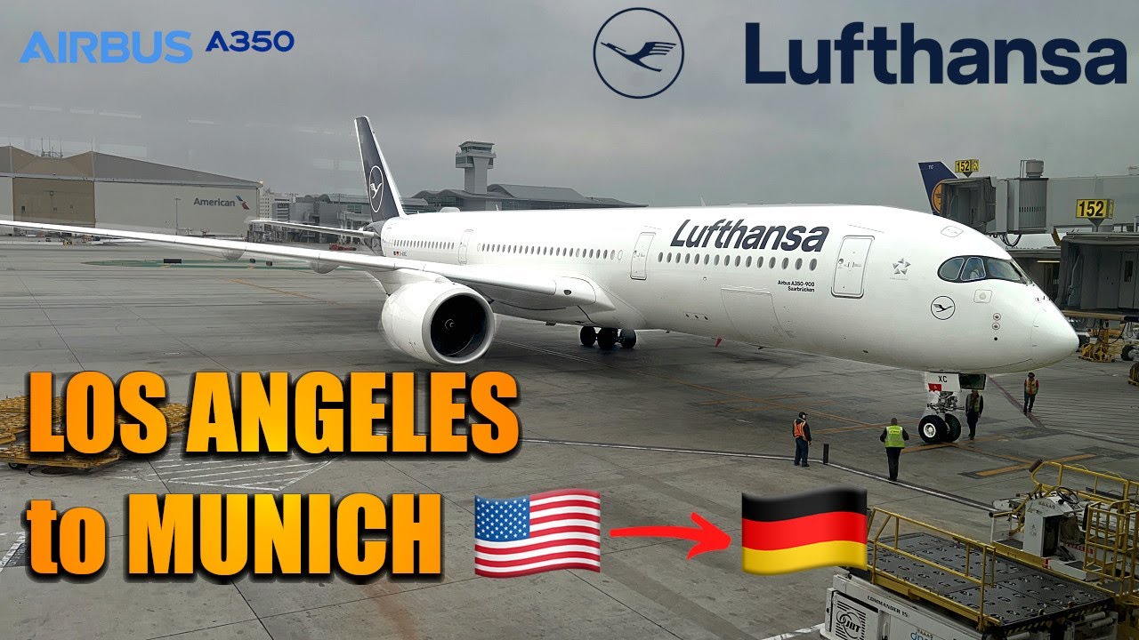 Lufthansa Business Class A350 Review Los Angeles (LAX) to Munich (MUC)