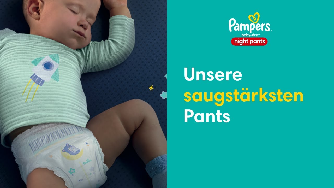 Neu: die Pampers Baby-Dry™ Night Pants -