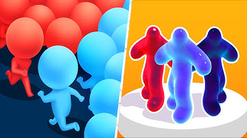 Satisfying Mobile Games 2023 - Count Masters, Blob Runner 3D, Roof Rails, Giant Rush, Juice Run...