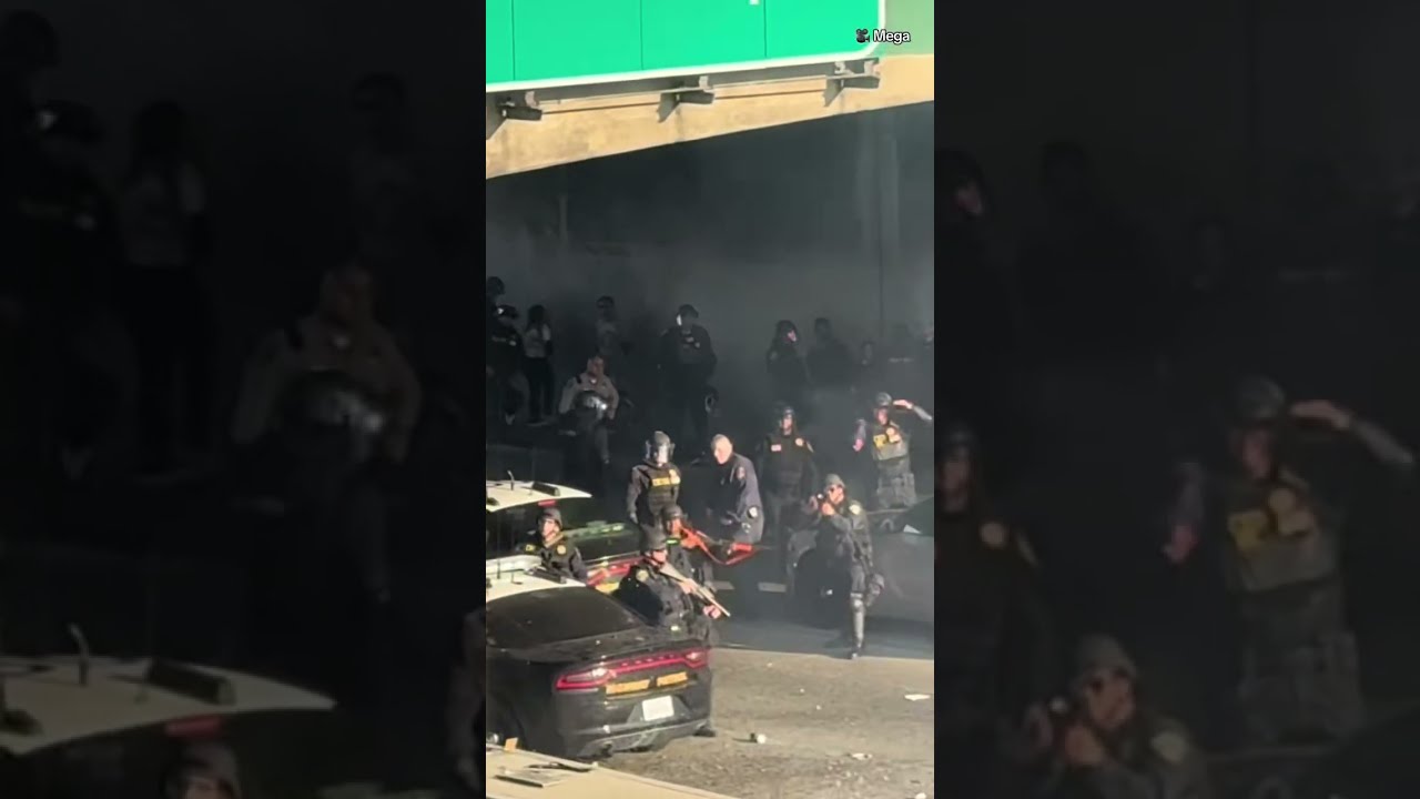 Photographer Shot In Head By Rubber Bullet During Los Angeles Riots