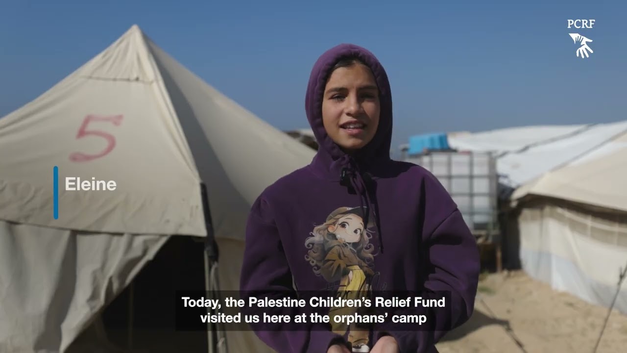 PCRF Winter Blankets Distribution in Gaza