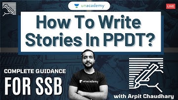 How to write stories in PPDT? | SSB Picture Perception and Discussion Test | Arpit Chaudhary