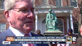 Historic Apology Taney Family Apologies To Descendant Of A Slave Who Sued For Freedom