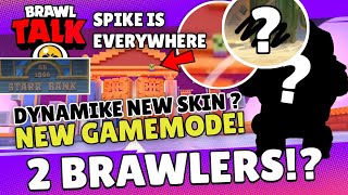 Brawl Talk! - 2 New Brawlers , New Skins & New Game Mode Is Here 🤩 (Brawlidays Update)