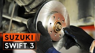 Montáž keramické Brzdové Platničky SUZUKI SWIFT III (MZ, EZ): video zadarmo