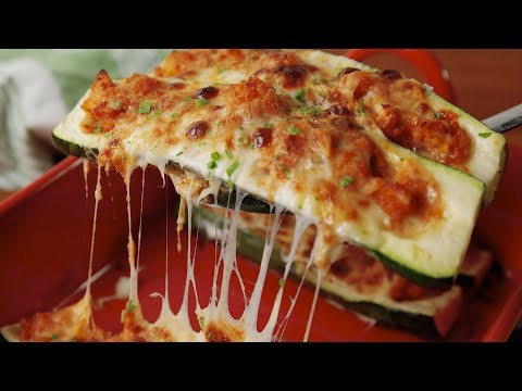 Chicken Parm Zucchini | Delish