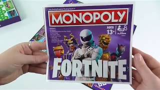 Monopoly FORTNITE 2019 Board Game 27 New Characters & Updated Board Spaces V2 