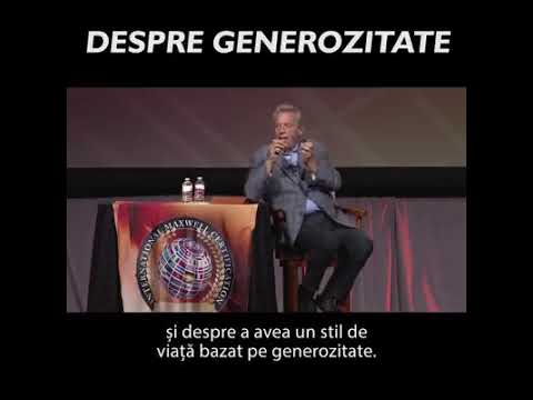 Video: Diferența Dintre Bunătate și Generozitate