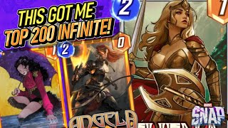 I Got my FASTEST Infinite AND My Best Rank EVER with this BUSTED Deck! - Marvel Snap