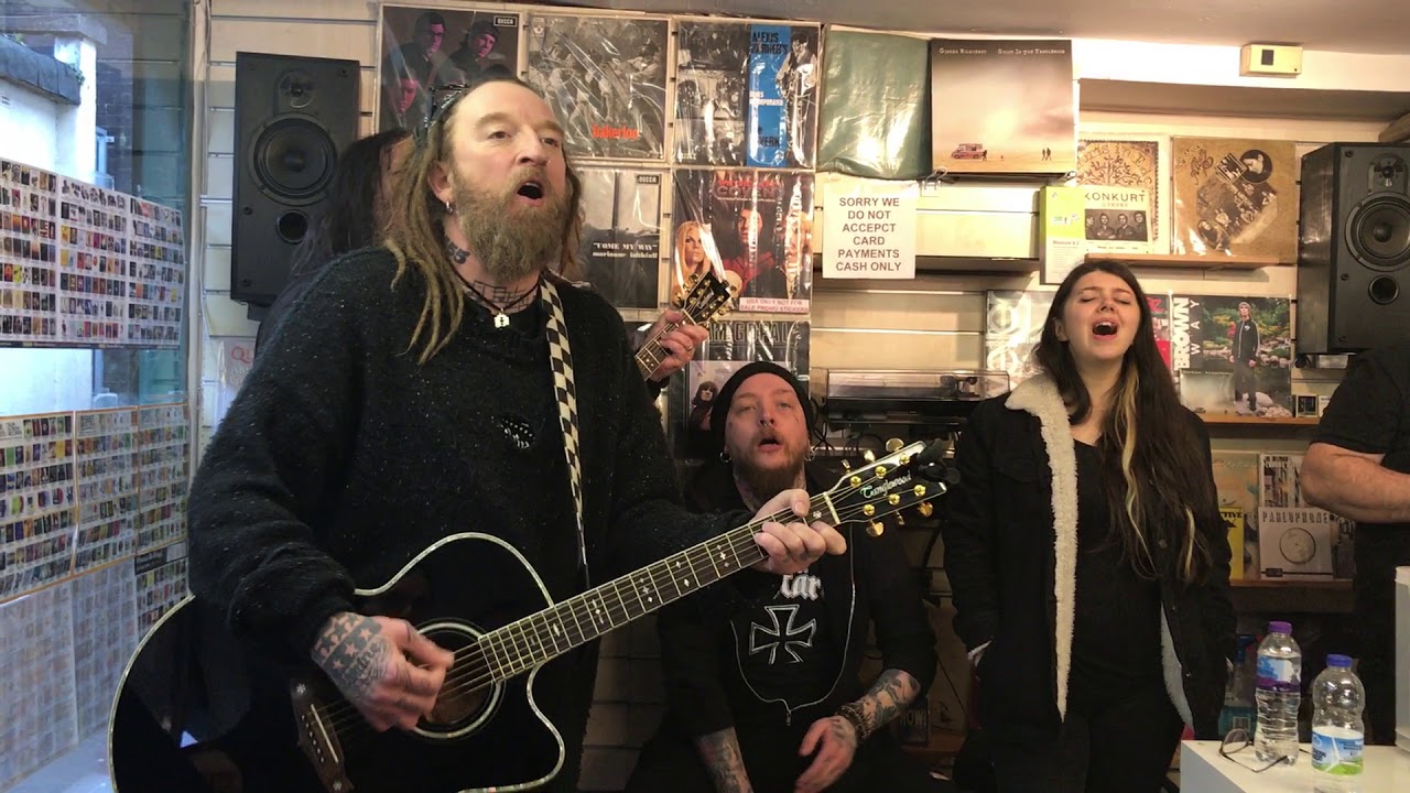 Ginger Wildheart   Paying It Forward Music One Vinyl Abergavenny 5th March 2018