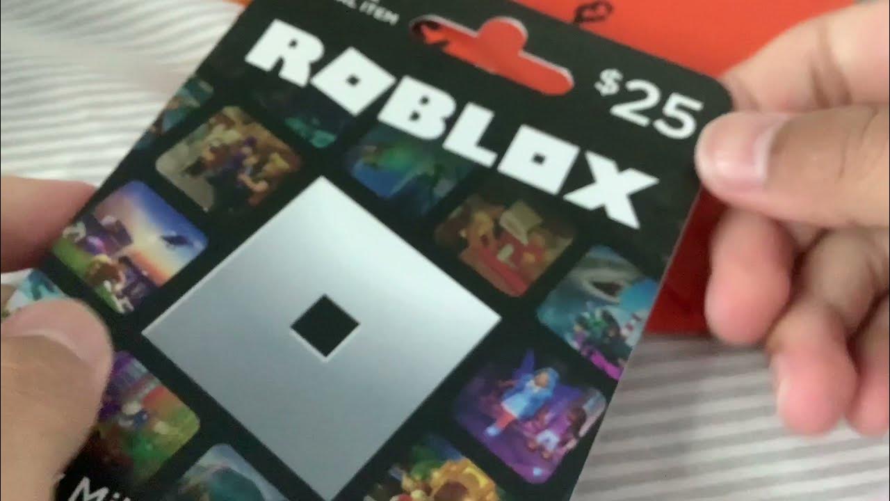 EK ✷Roblox Robux Premium Gift Cards (5, 10, 20, 25 Robux) Gift Cards❇