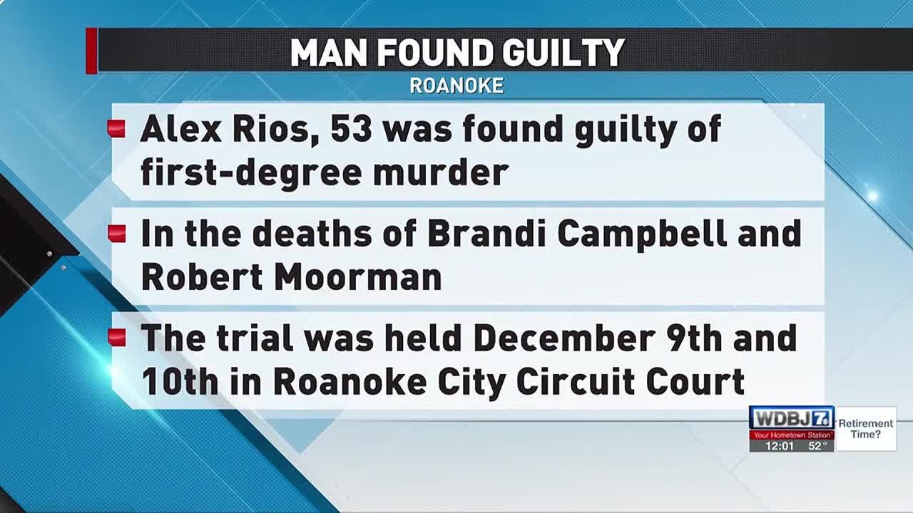 Roanoke Man Found Guilty - YouTube