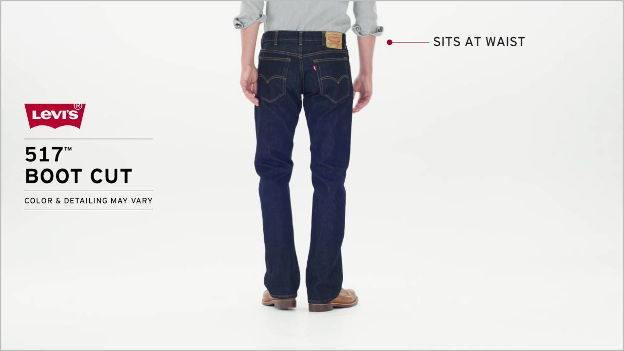 levi's 517 bootcut jeans mens