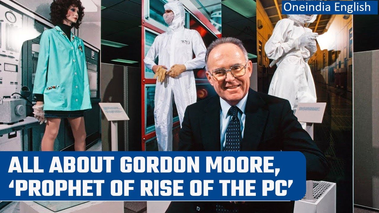 Gordon E. Moore, Intel Co-Founder Behind Moore's Law, Dies at 94