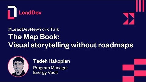 LeadDev New York 2022 Tadeh Hakopian