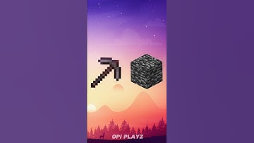 Netherite Pickaxe Vs Minecraft Blocks #shorts #viral #trending #video #minecraft #capcut #edit