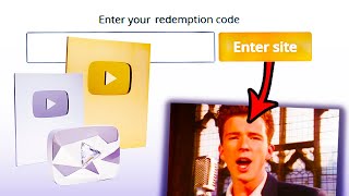 I Got Rick Rolled By The YouTube Play Button Website... (WHY!?!?)