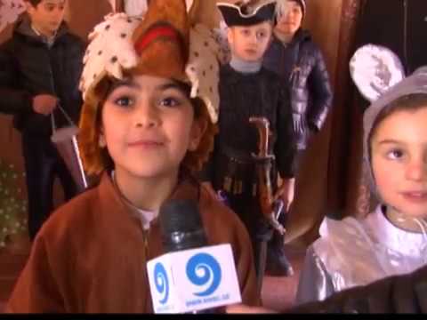 საახალწლო ზეიმი ფოთის მე-8 საჯარო სკოლაში 23 12 16