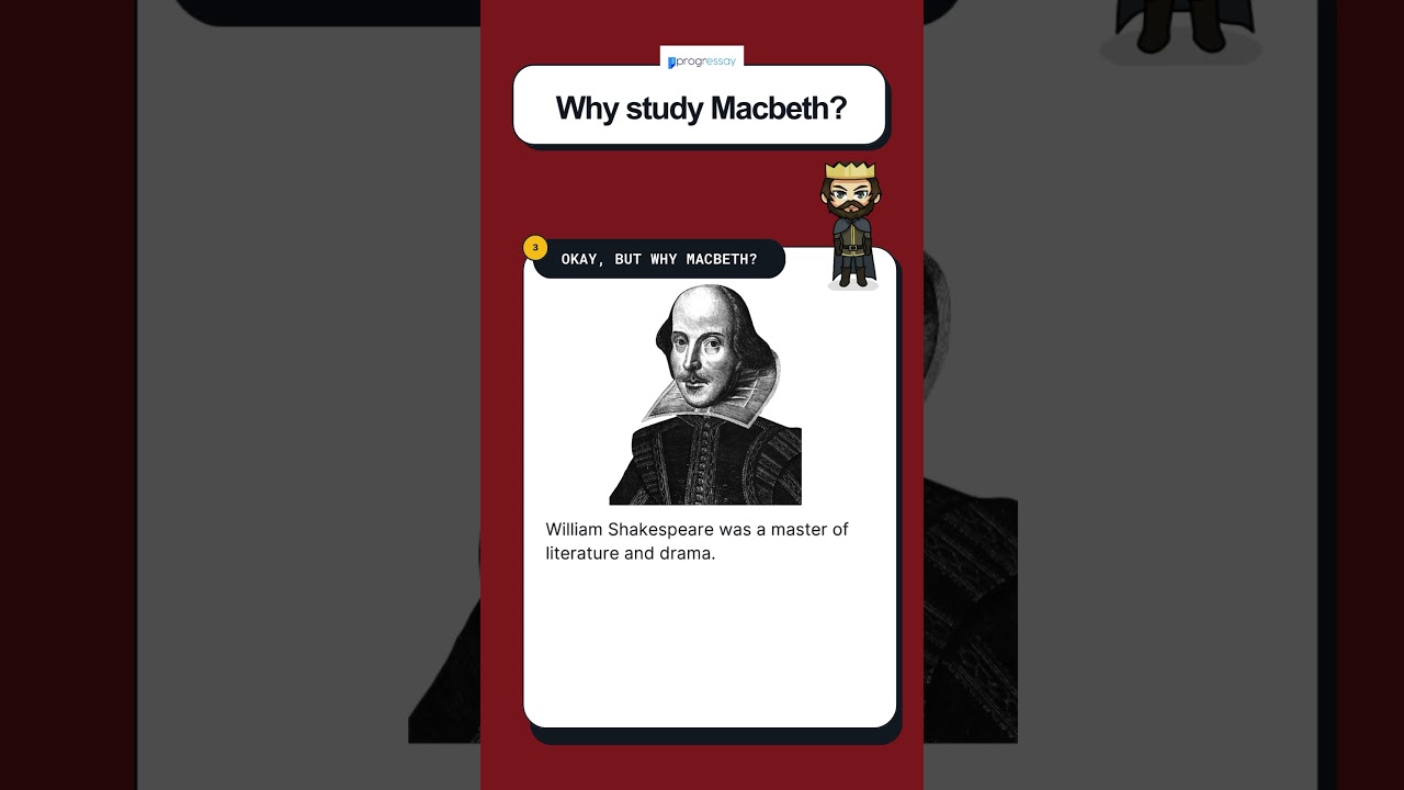 GCSE English Literature Macbeth revision.