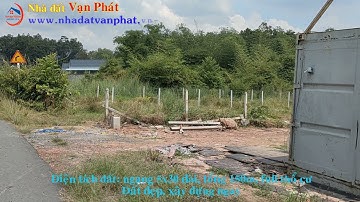 Bán đất Củ Chi, Lô đất mặt tiền đường Bến Đình, dt 150m, full Thổ Cư, xã An Nhơn Tây, Hồ Chí Minh