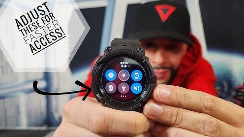 ●Samsung Galaxy Watch | How To Adjust Quick Panel Icons!