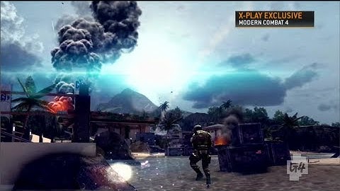 Modern Combat 4 Zero Hour Extended Trailer Via X-Play