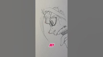 Bro you guys have to use line weight . . . ☠️👍 || #art #anime #manga #naruto #shorts