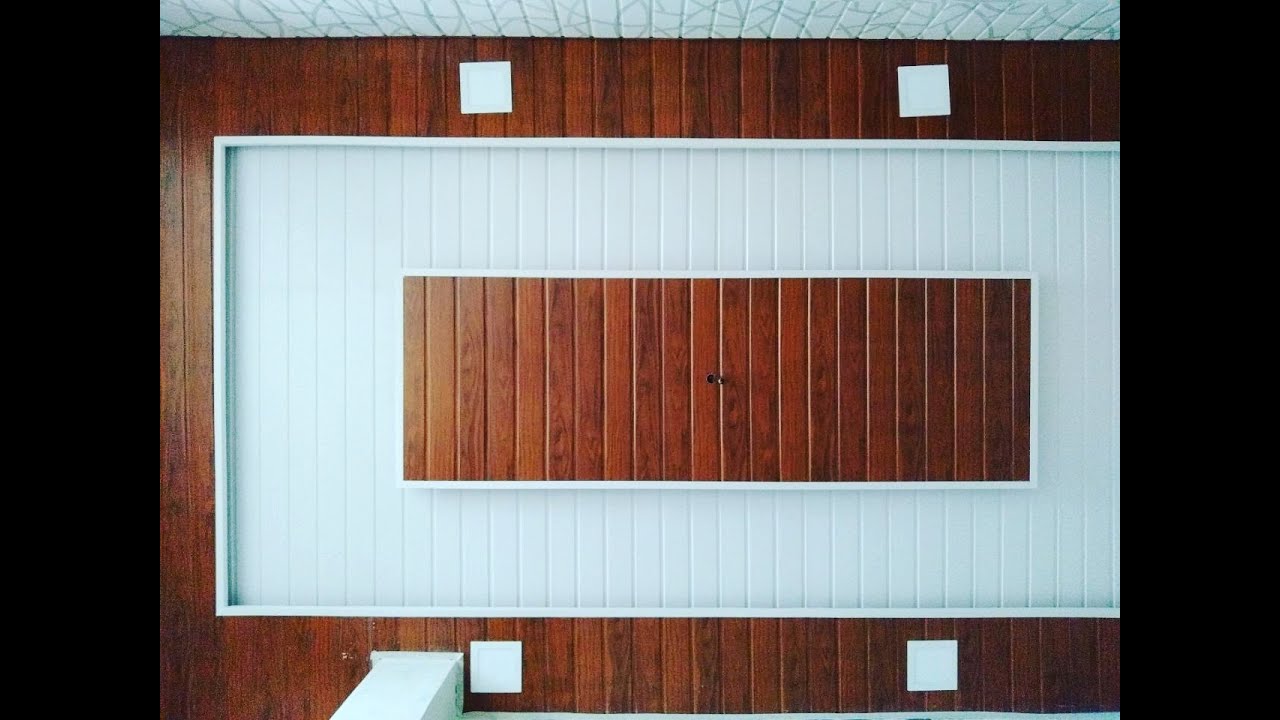 Pvc Ceiling Panels Installation India Youtube