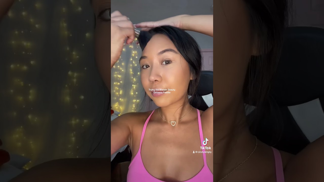 Trying the Wander Beauty Getaway Palette 