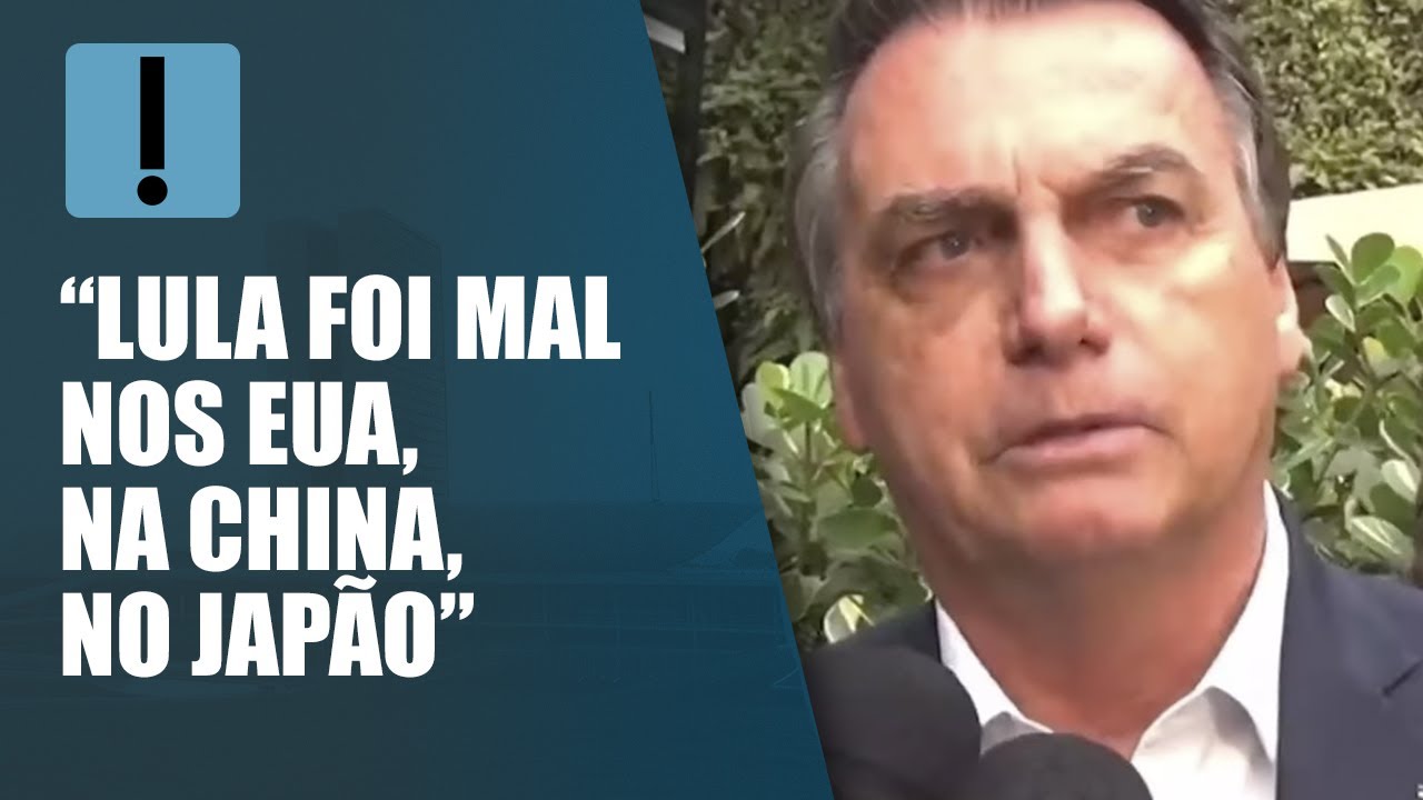 “Comigo, jamais seria recebido”, diz Bolsonaro sobre a visita de Maduro