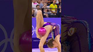 Gymnastics at Another Level 🤯 #rhythmicgymnastics #womenssports #shorts #olympics