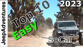 Easy Offroad Trails in Southern California Top 10