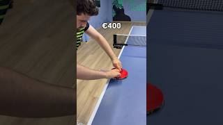 €10 vs €400 Ping Pong Racket 🤴👸