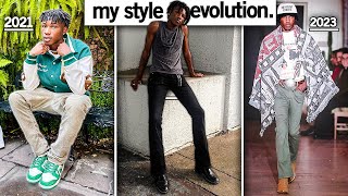 my style evolution *streetwear to zesty runway model* (2021-2023)