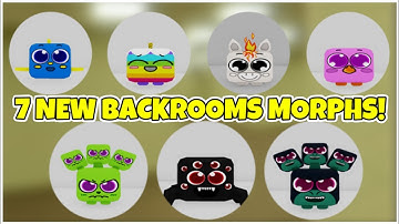 How to get ALL 7 NEW BACKROOMS MORPHS! (PET SIMULATOR X) - Roblox
