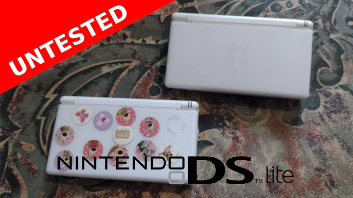 I Bought Untested Nintendo DS Lites. Do They Work? Can I Fix Them?