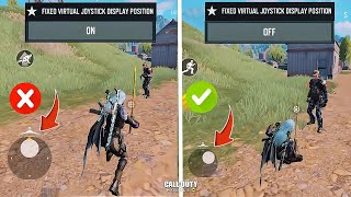 Top 10 Best Joystick Settings In COD Mobile Battle Royale 2026! | Call Of Duty Mobile | CODM BR