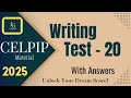 CELPIP Writing Test - 20 | 2025 | Questions with Answers